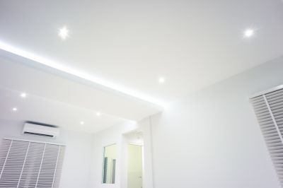 Elegant Bathroom with Recessed Lighting